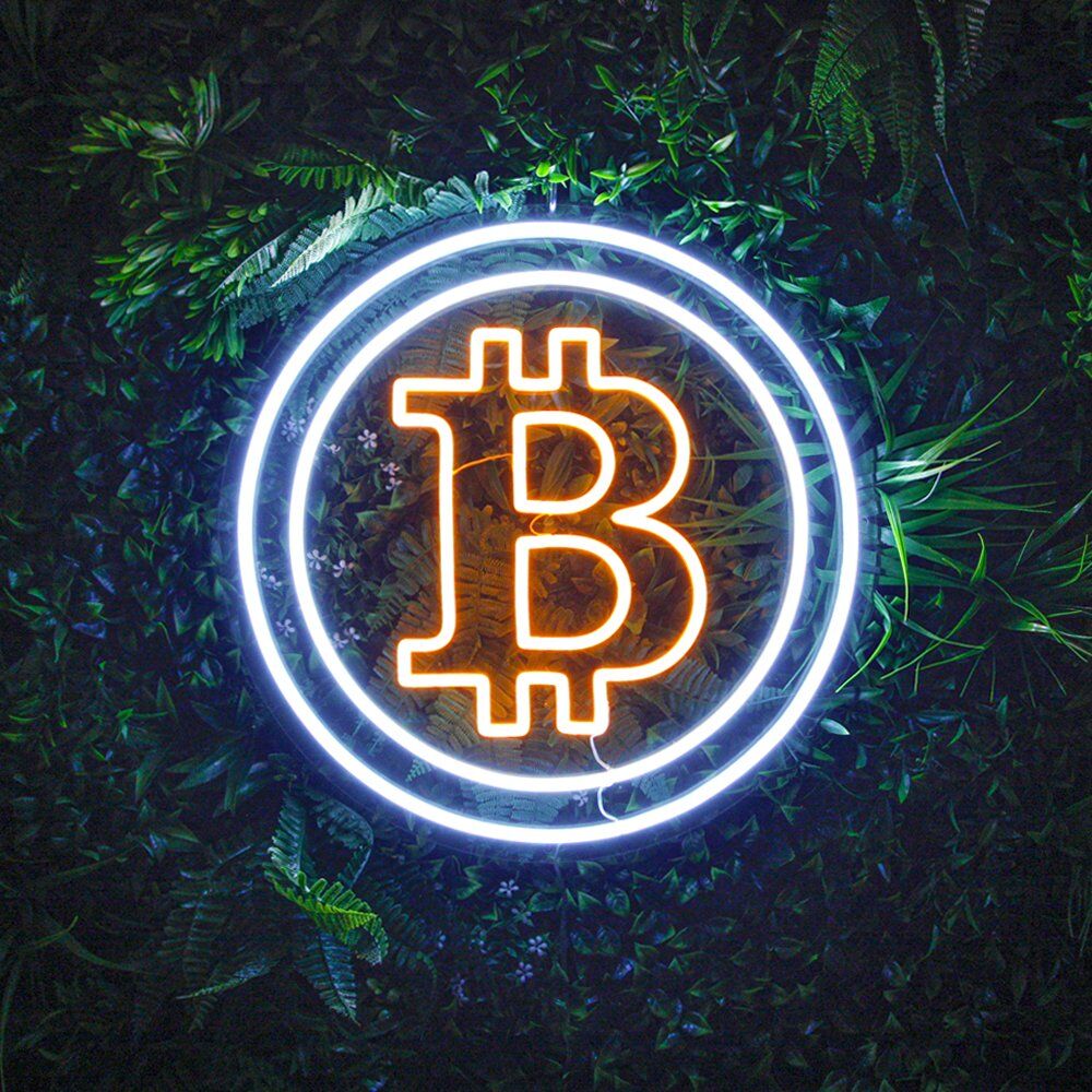 LED Neon Sign Bitcoin